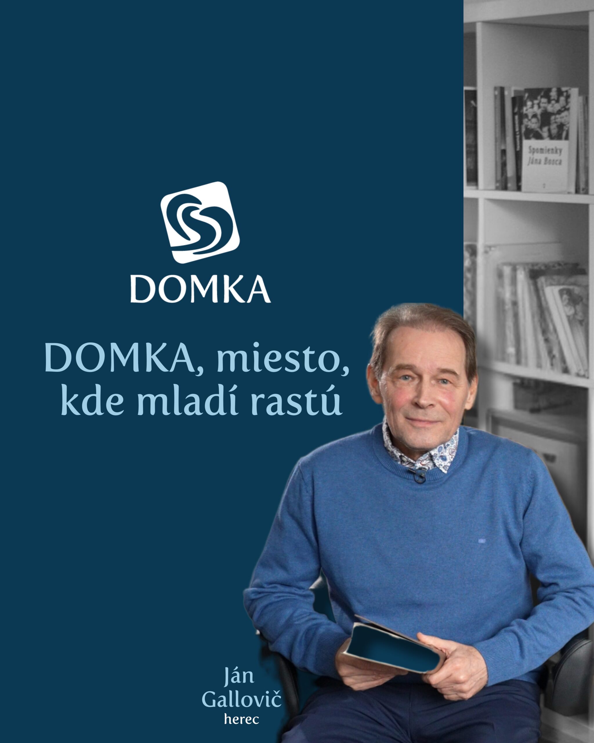Aj vďaka vašim 2 % je DOMKA miesto, kde mladí rastú.
